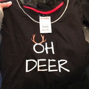 Oh Deer long sleeve T-shirt